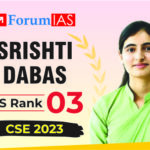 Srishti UPSC IAS 2023 Topper AIR 6 Answer copy | ForumIAS